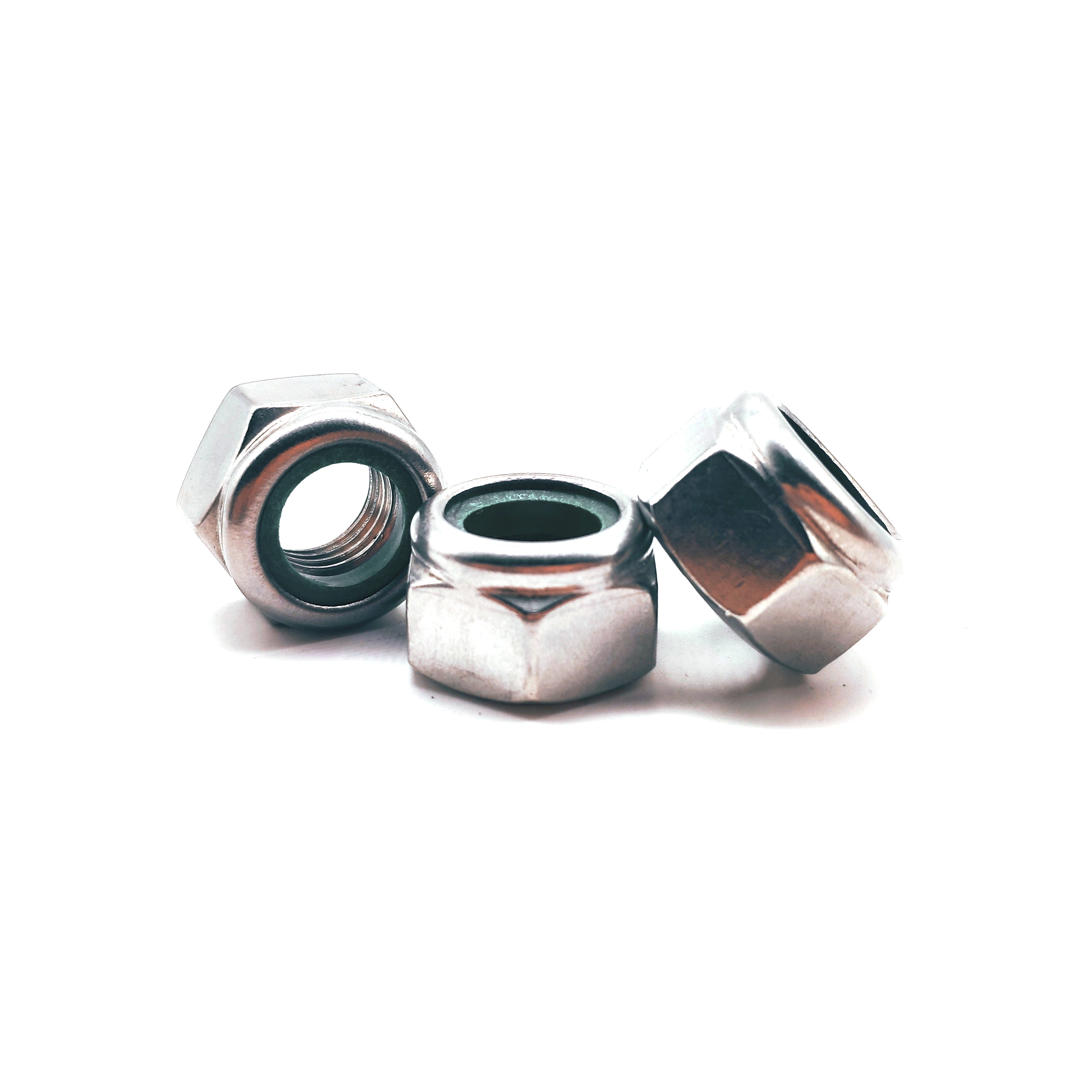 Din985 Acciaio inossidabile in acciaio inossidabile Nylon Blocco Nylon Scolled con inserto non metallico