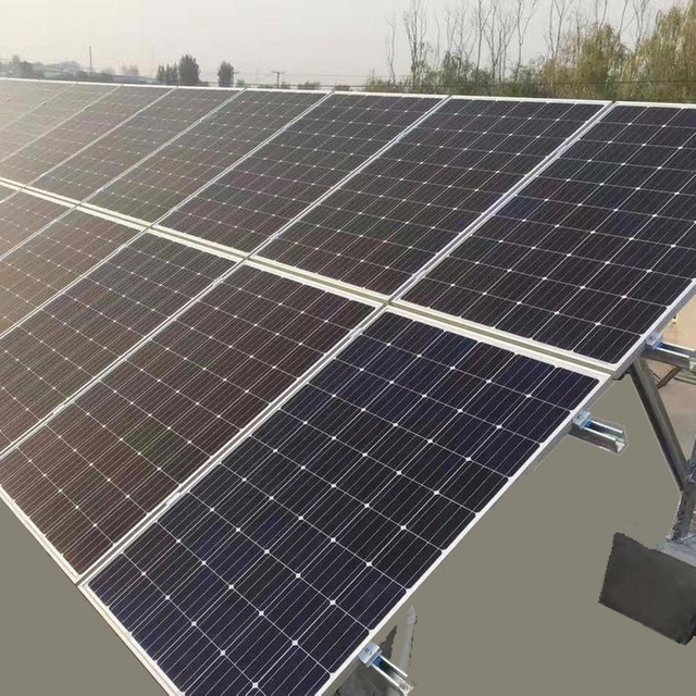 Fabbrica di piastre in lega di alluminio/stagno/piastrelle/tetto spiovente/terreno/terreno agricolo/posto auto coperto/serra/agricoltura Pannello fotovoltaico staffe per rack di montaggio solare