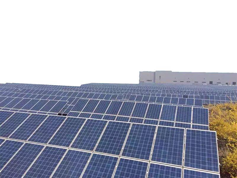 Struttura del supporto fotovoltaico per serra con connettore in alluminio zincato personalizzato per stampaggio di metalli galvanizzati per supportare il pannello del modulo solare