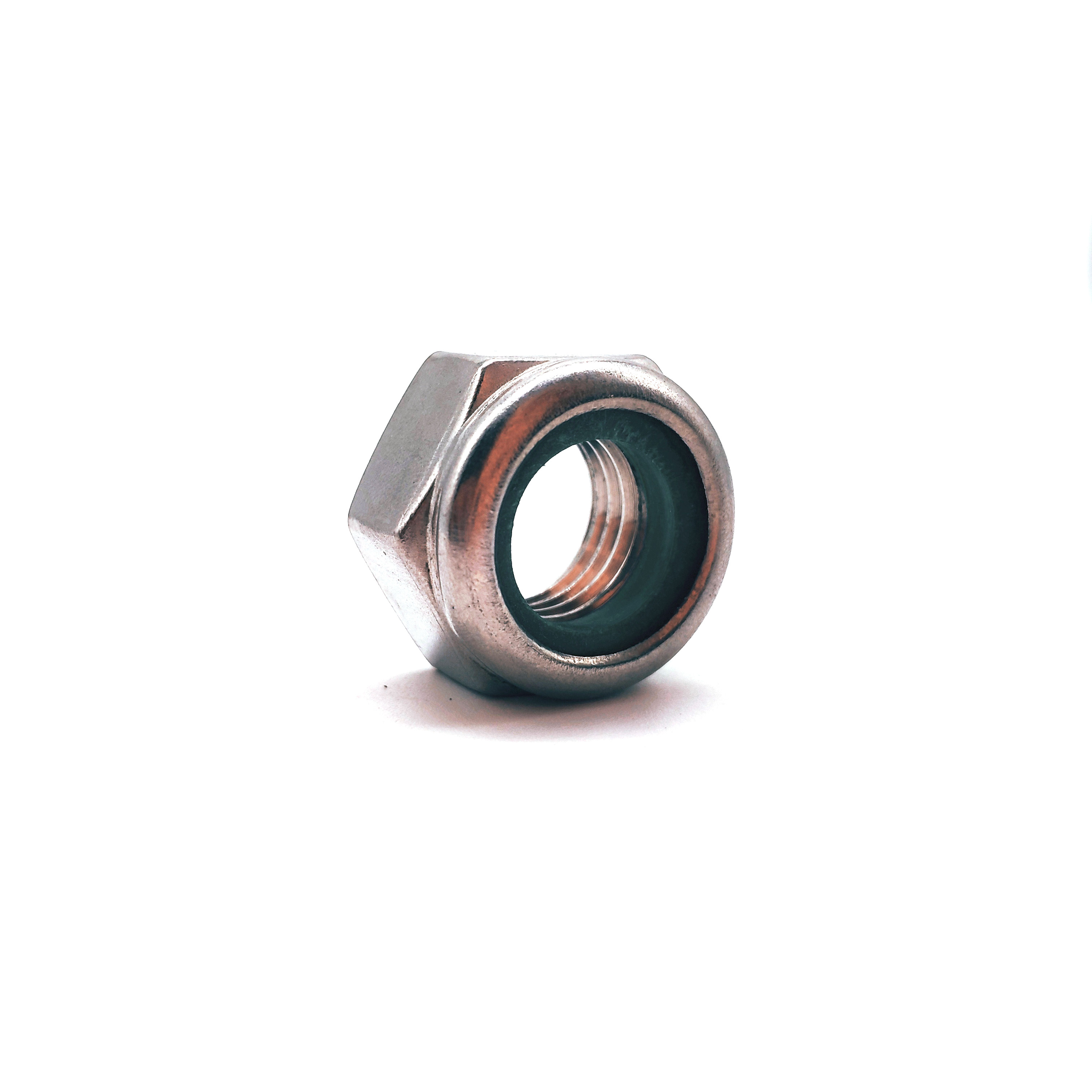 Din985 Acciaio inossidabile in acciaio inossidabile Nylon Blocco Nylon Scolled con inserto non metallico