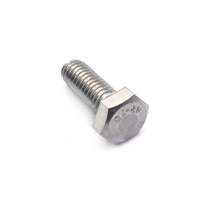 Bulloni a testa esagonale M6x16mm A2-70 in acciaio inossidabile 304 DIN933