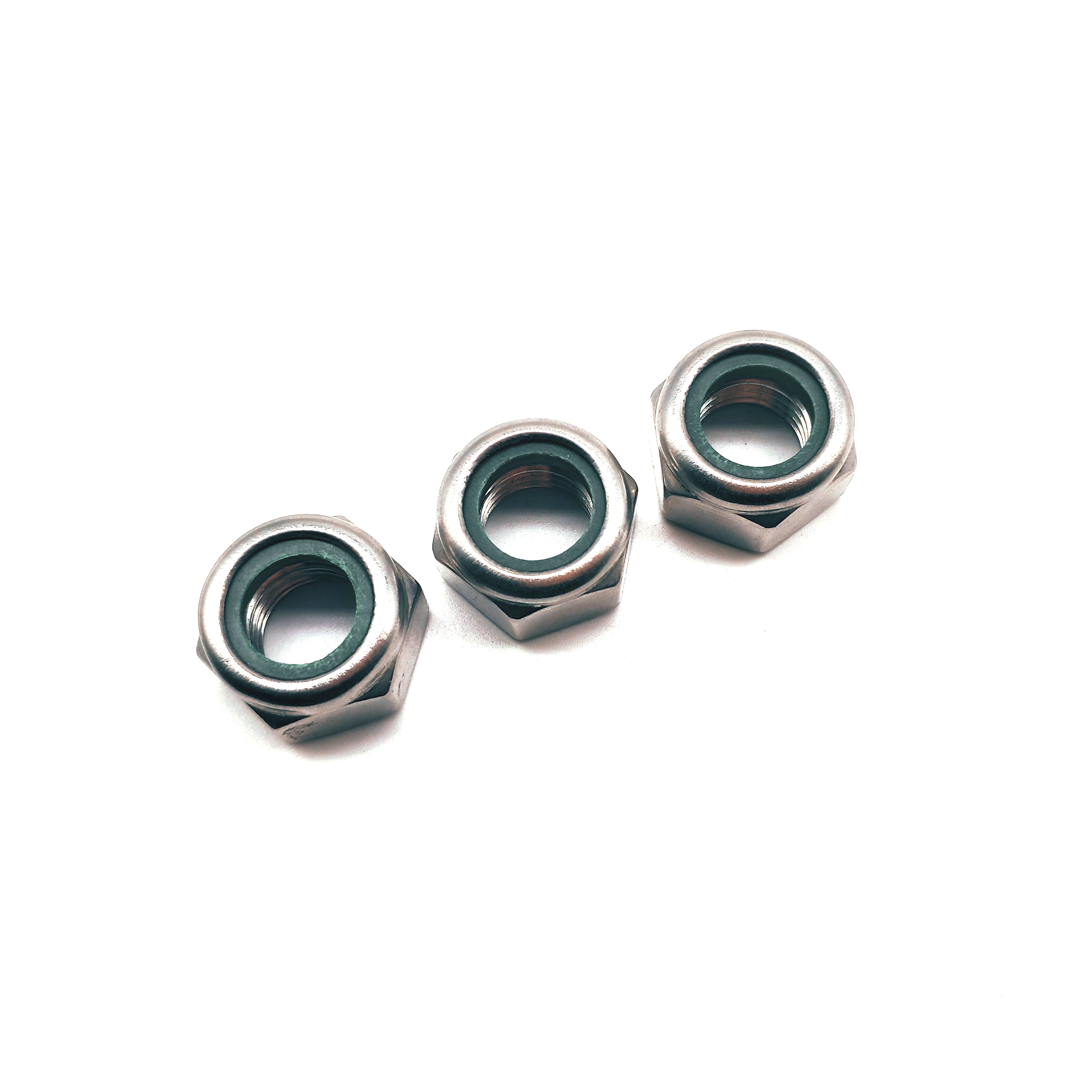 Din985 Acciaio inossidabile in acciaio inossidabile Nylon Blocco Nylon Scolled con inserto non metallico