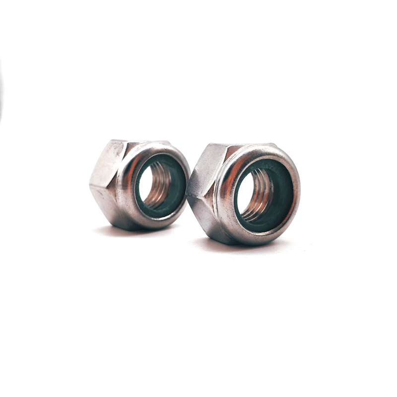 Din985 Acciaio inossidabile in acciaio inossidabile Nylon Blocco Nylon Scolled con inserto non metallico