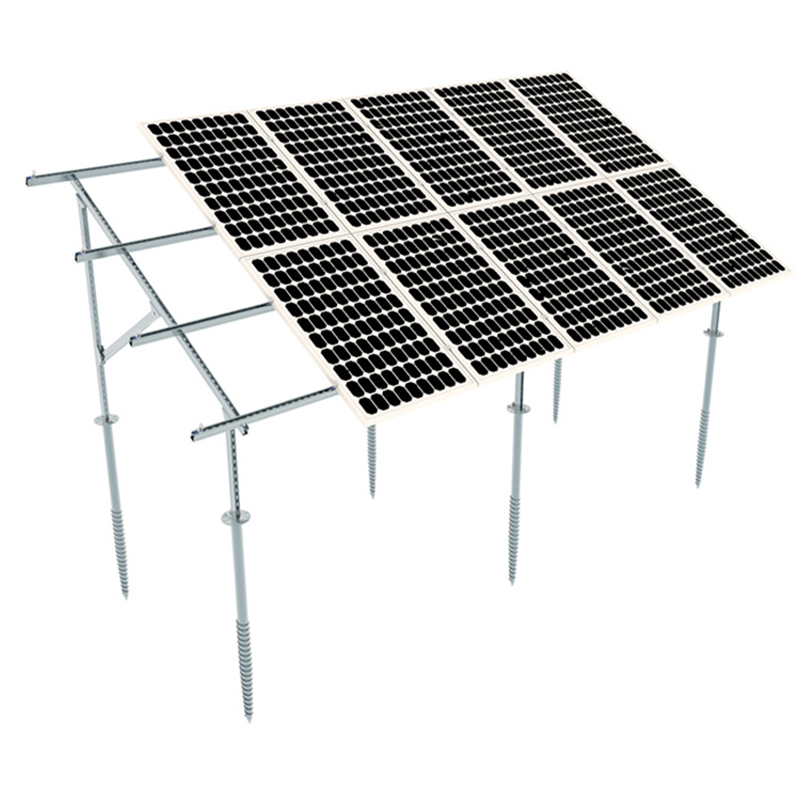 Staffe per tetto con sistema di montaggio inclinabile per pannelli a energia solare per roulotte/camper