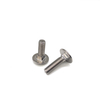 Bullone a testa tonda con collo quadrato in acciaio inossidabile 314 316 M5 M6 DIN603 INOX A4 INOX A2 