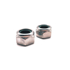 Din985 Acciaio inossidabile in acciaio inossidabile Nylon Blocco Nylon Scolled con inserto non metallico