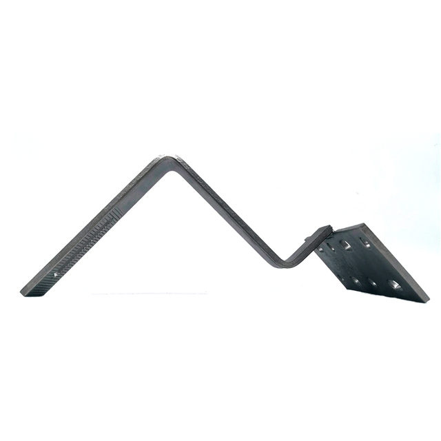 Installazione di montaggio solare Ss304 / Gancio per montaggio su pannello fotovoltaico / Estremità del pannello solare in alluminio