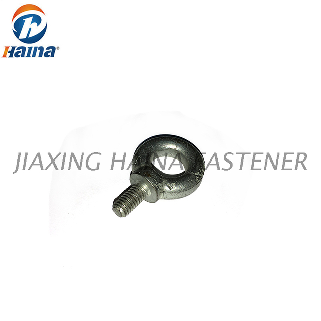 Bullone a occhiello forgiato a spalla forgiato DIN580 in acciaio al carbonio di grado 4.8 zincato 